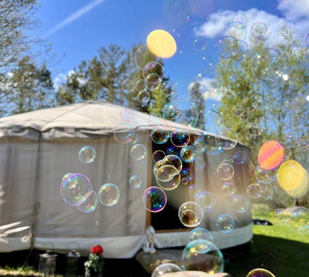 yurt og bobler